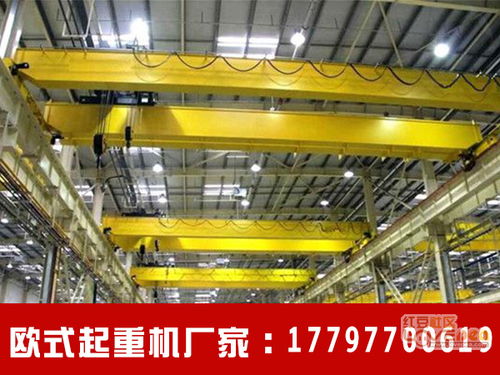 安徽安慶歐式雙梁起重機供應商安全可信