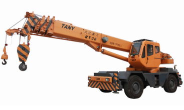 天億重工RT30越野輪胎起重機 靈活與力量的卓越結合